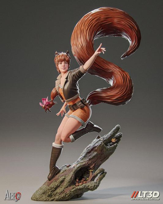 Squirrel Girl - Abe3D - Dark Forge Arts
