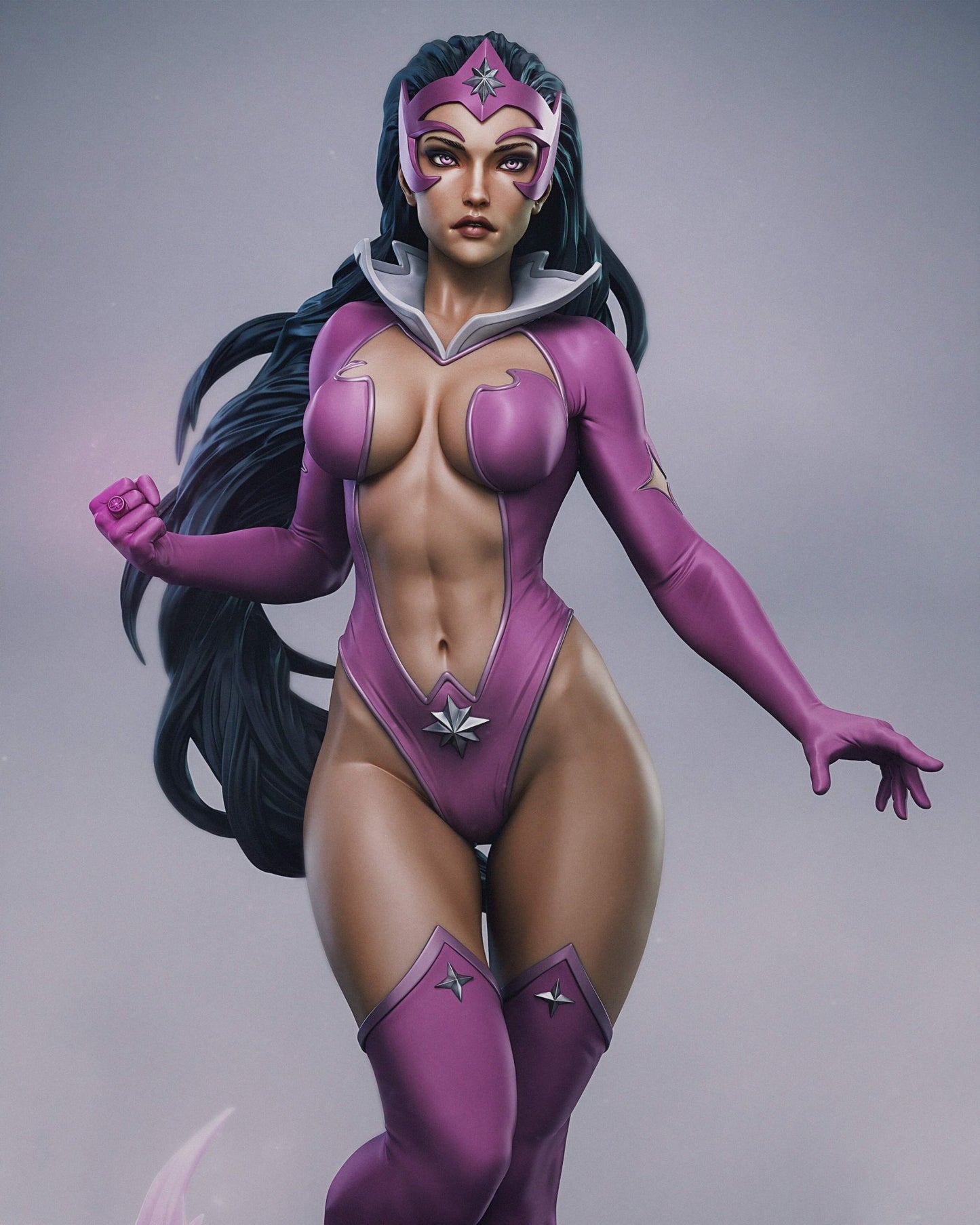 Star Sapphire - Abe3D - Dark Forge Arts