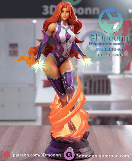 Starfire - 3DMoonn - Dark Forge Arts