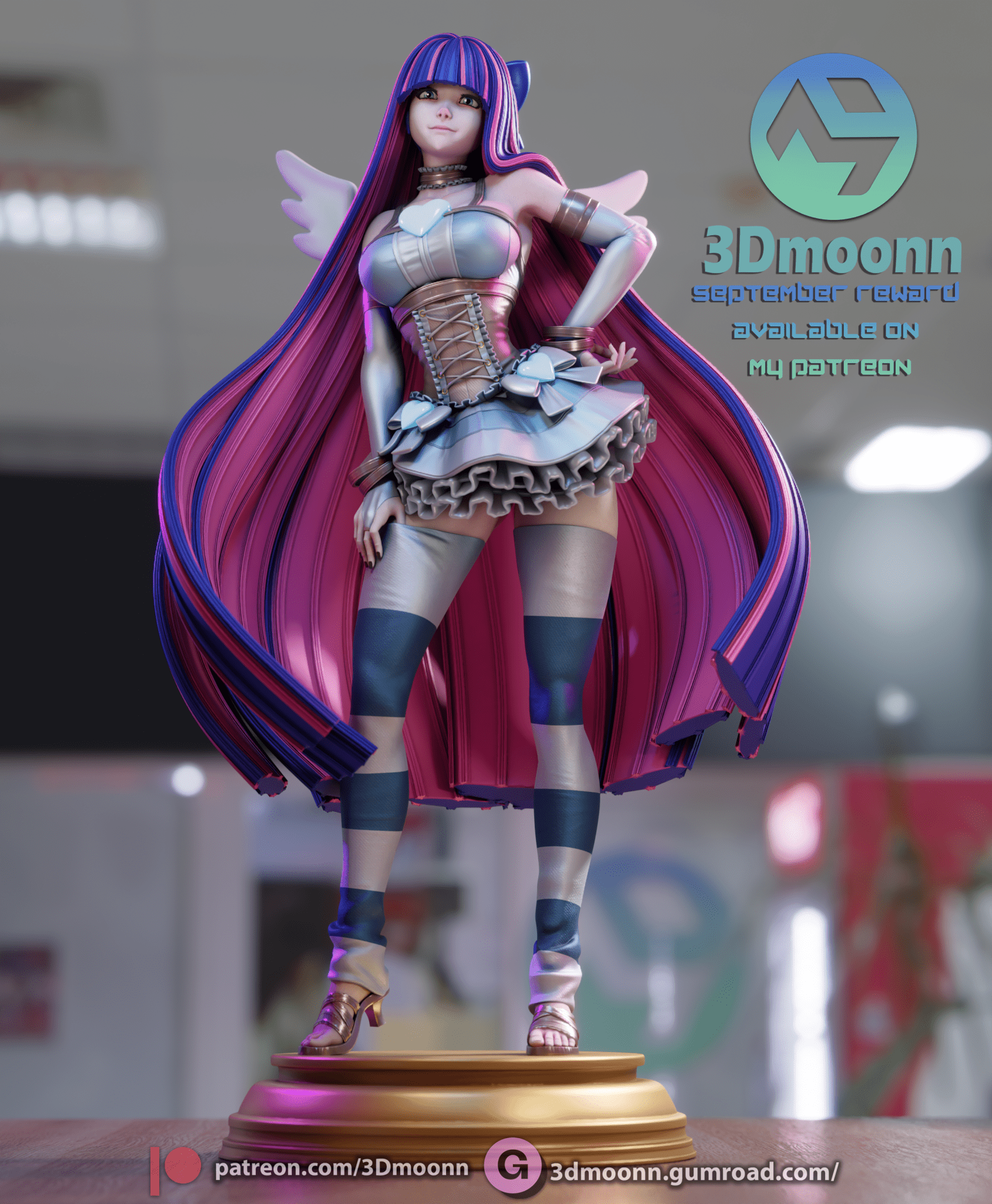 Stocking - 3DMoonn - Dark Forge Arts