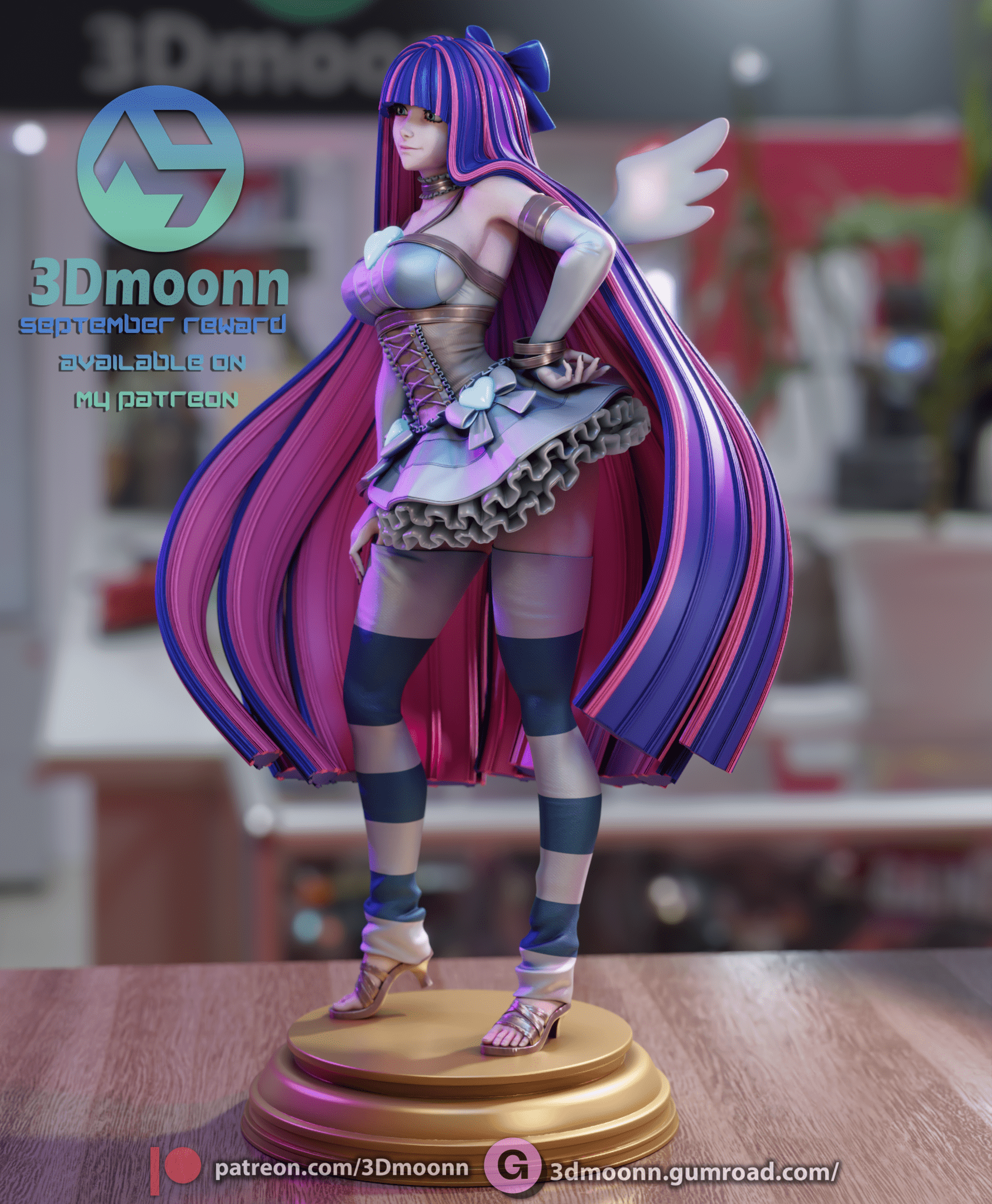 Stocking - 3DMoonn - Dark Forge Arts