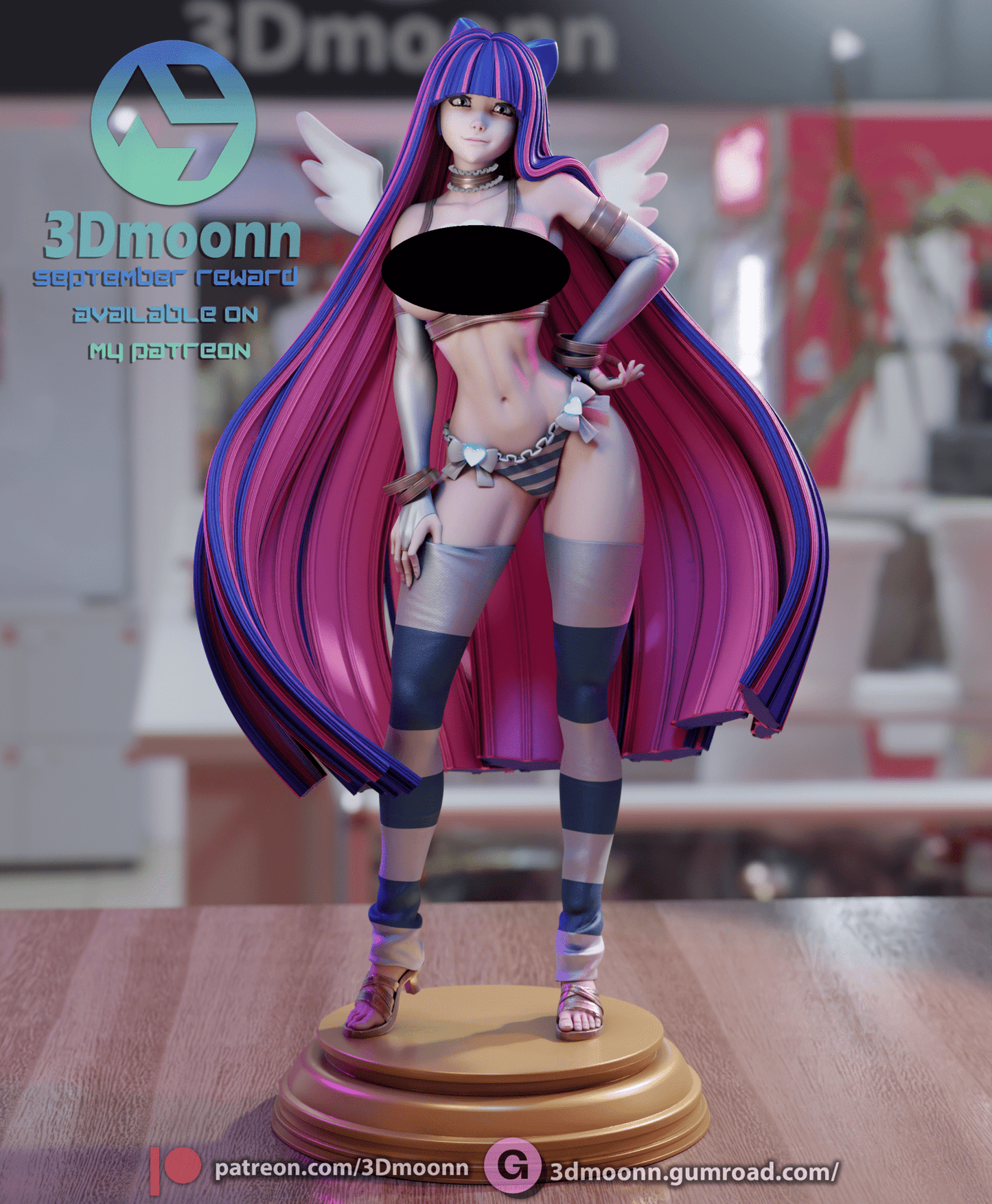 Stocking - 3DMoonn - Dark Forge Arts