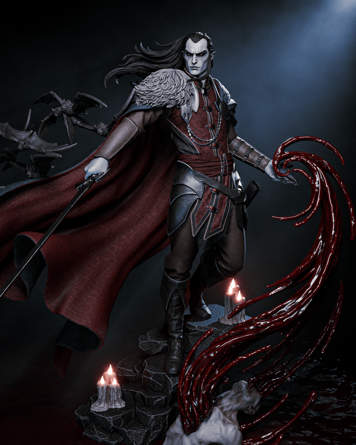 Strahd Von Zarovich - CA 3D Studios - Dark Forge Arts
