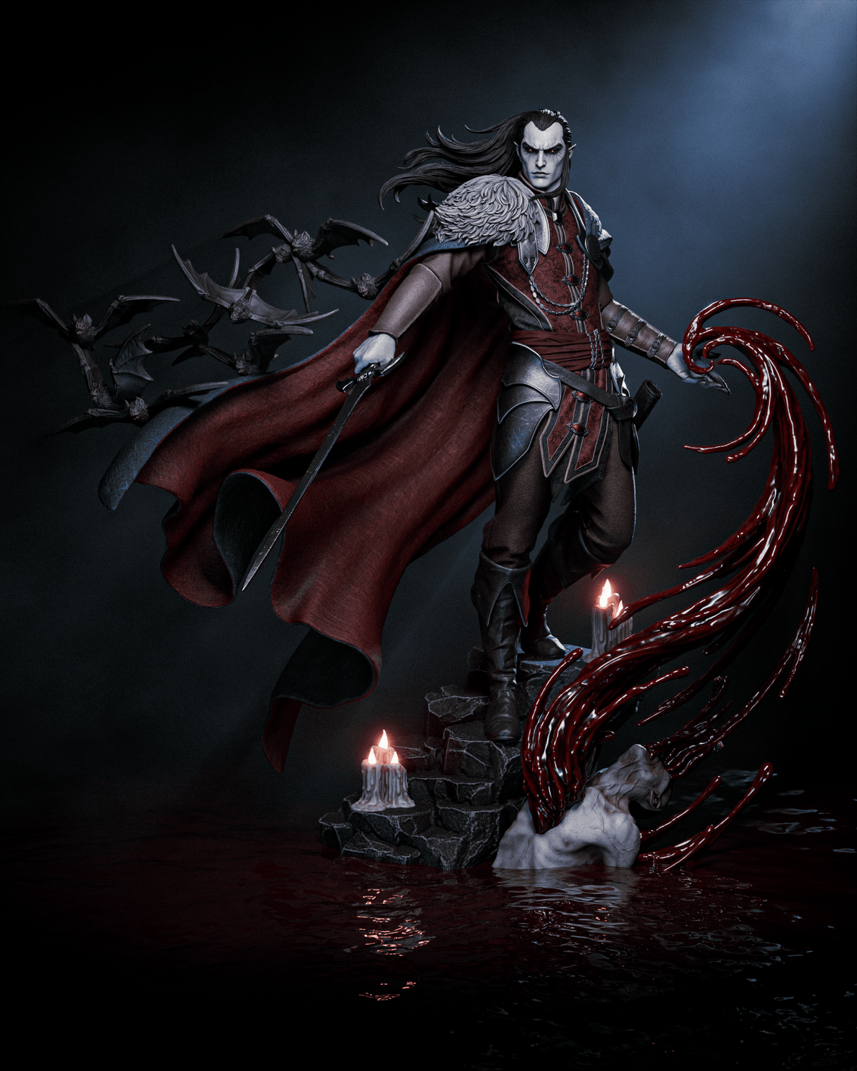 Strahd Von Zarovich - CA 3D Studios - Dark Forge Arts