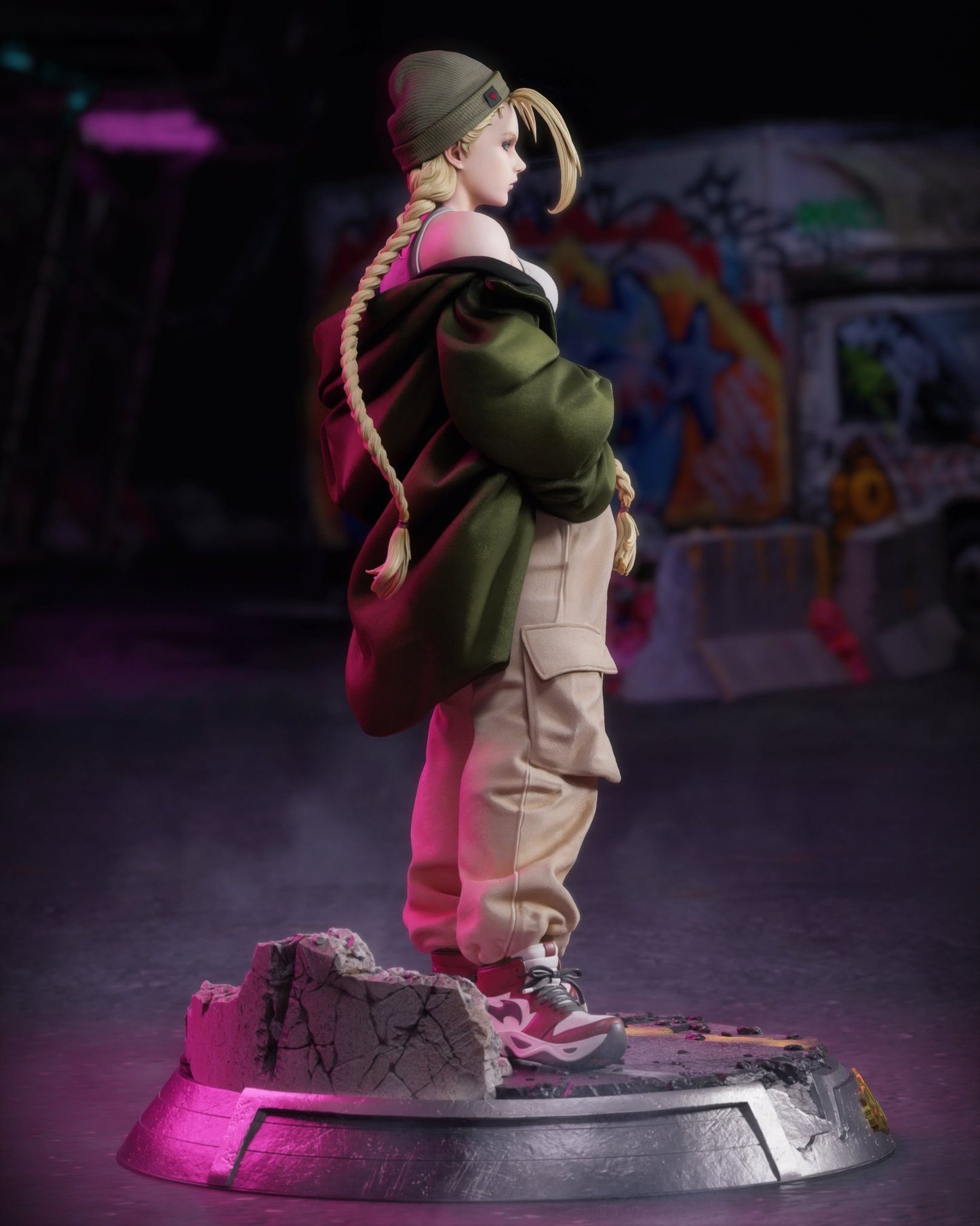StreetWear Cammy - CA 3D Studios - Dark Forge Arts