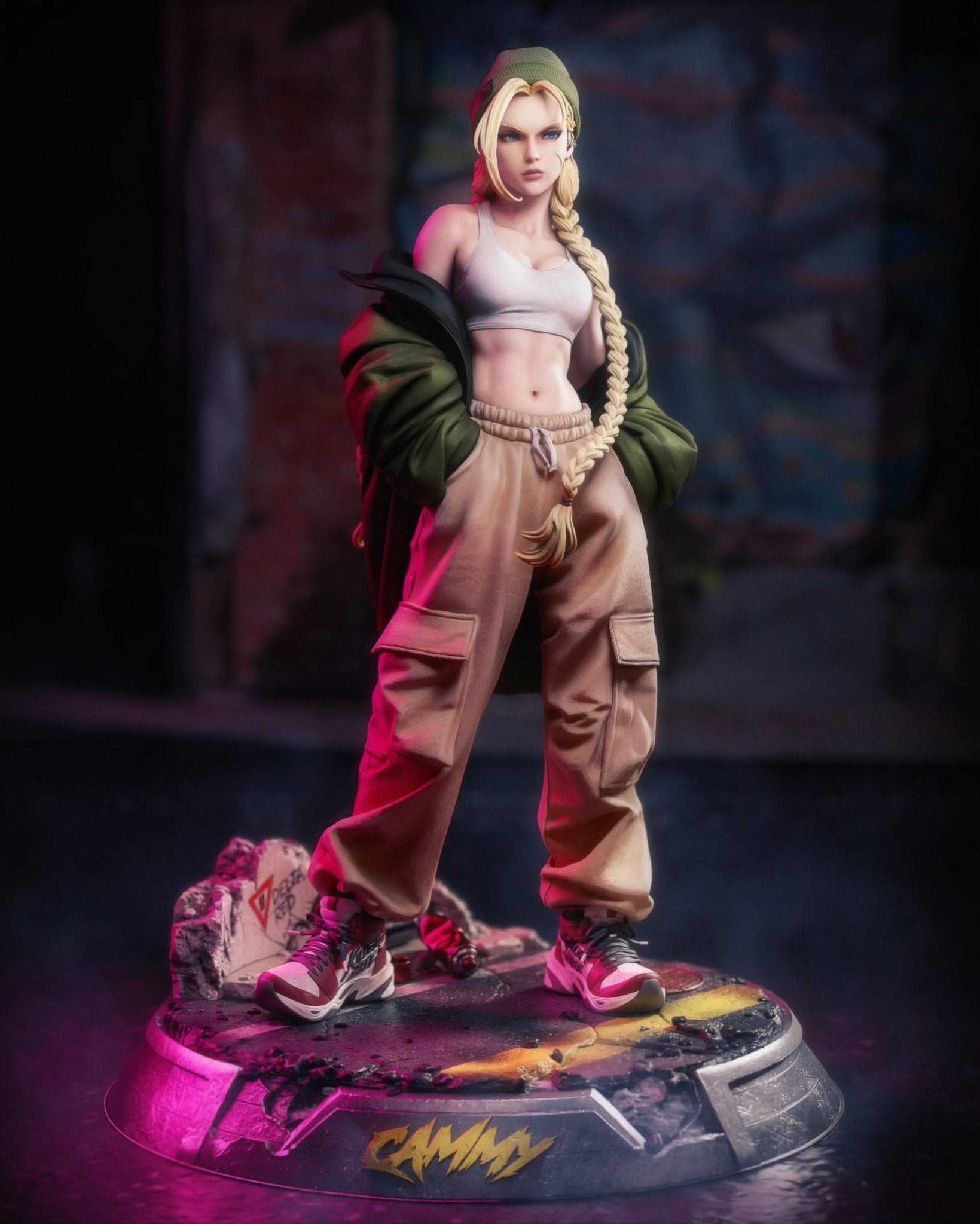 StreetWear Cammy - CA 3D Studios - Dark Forge Arts