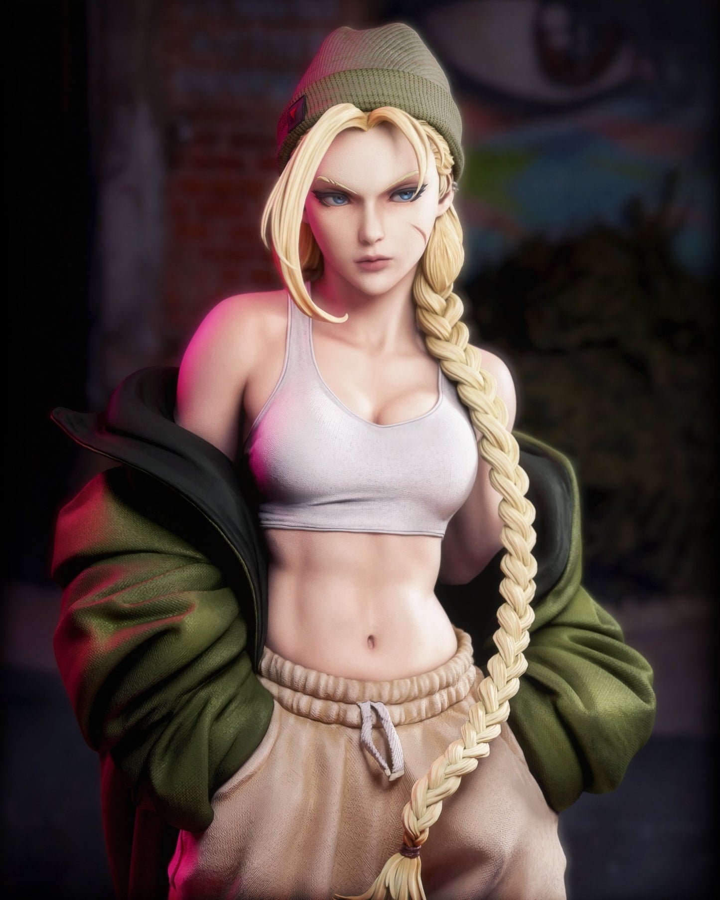 StreetWear Cammy - CA 3D Studios - Dark Forge Arts