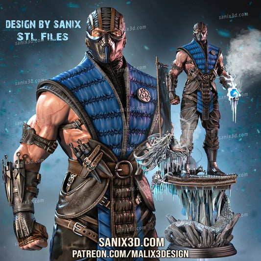 Sub - Zero - Sanix3D - Dark Forge Arts