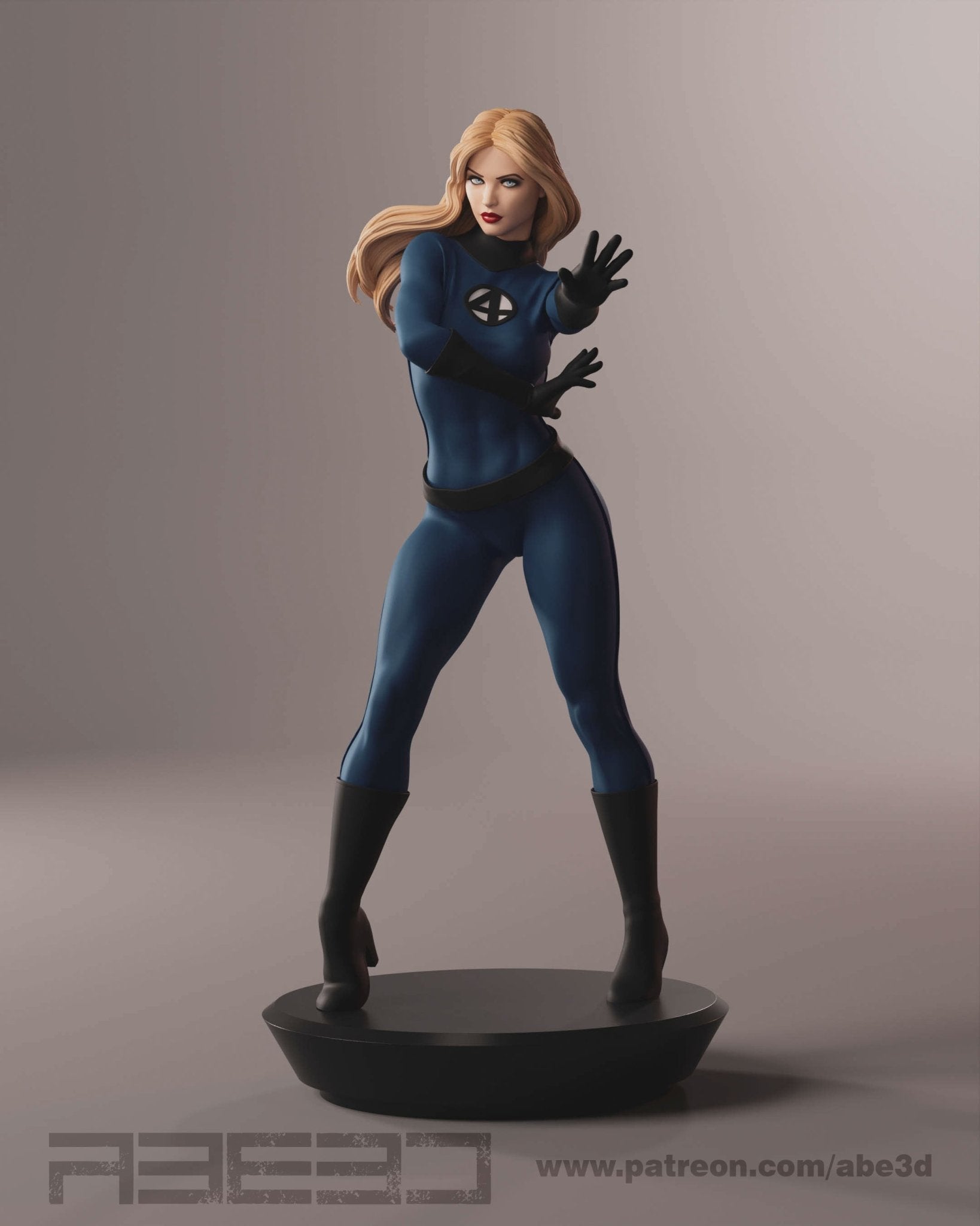 Sue Storm - Abe3D - Dark Forge Arts