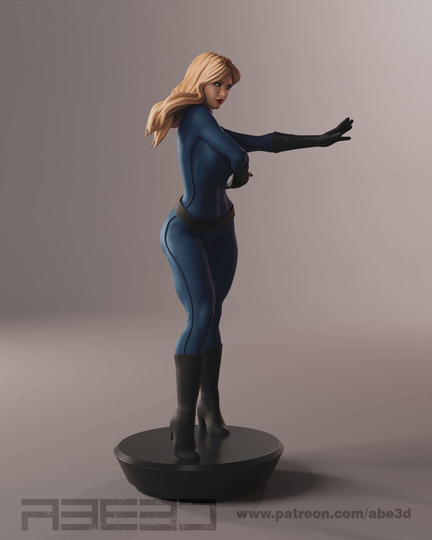 Sue Storm - Abe3D - Dark Forge Arts
