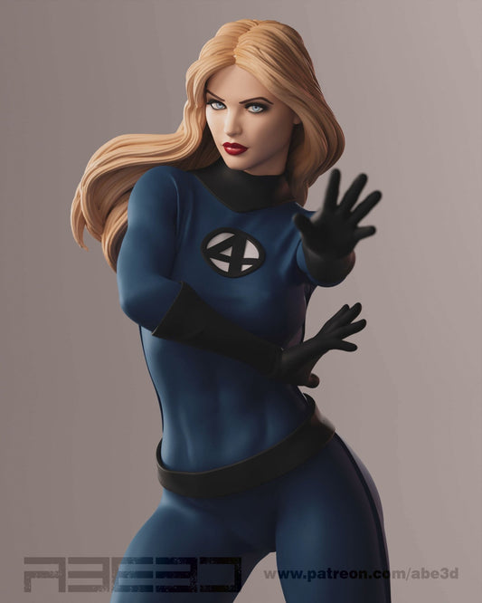 Sue Storm - Abe3D - Dark Forge Arts
