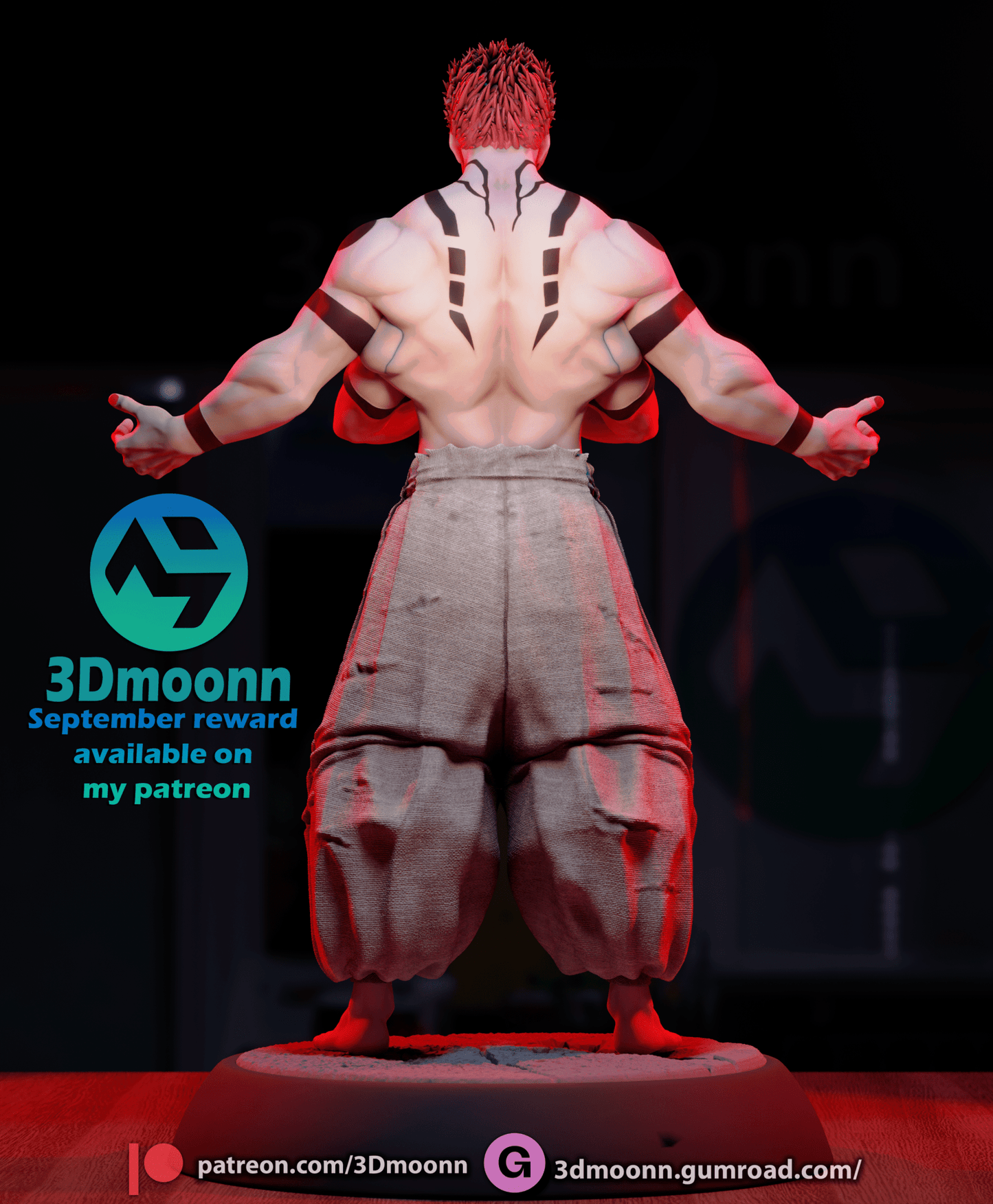 Sukuna - 3DMoonn - Dark Forge Arts