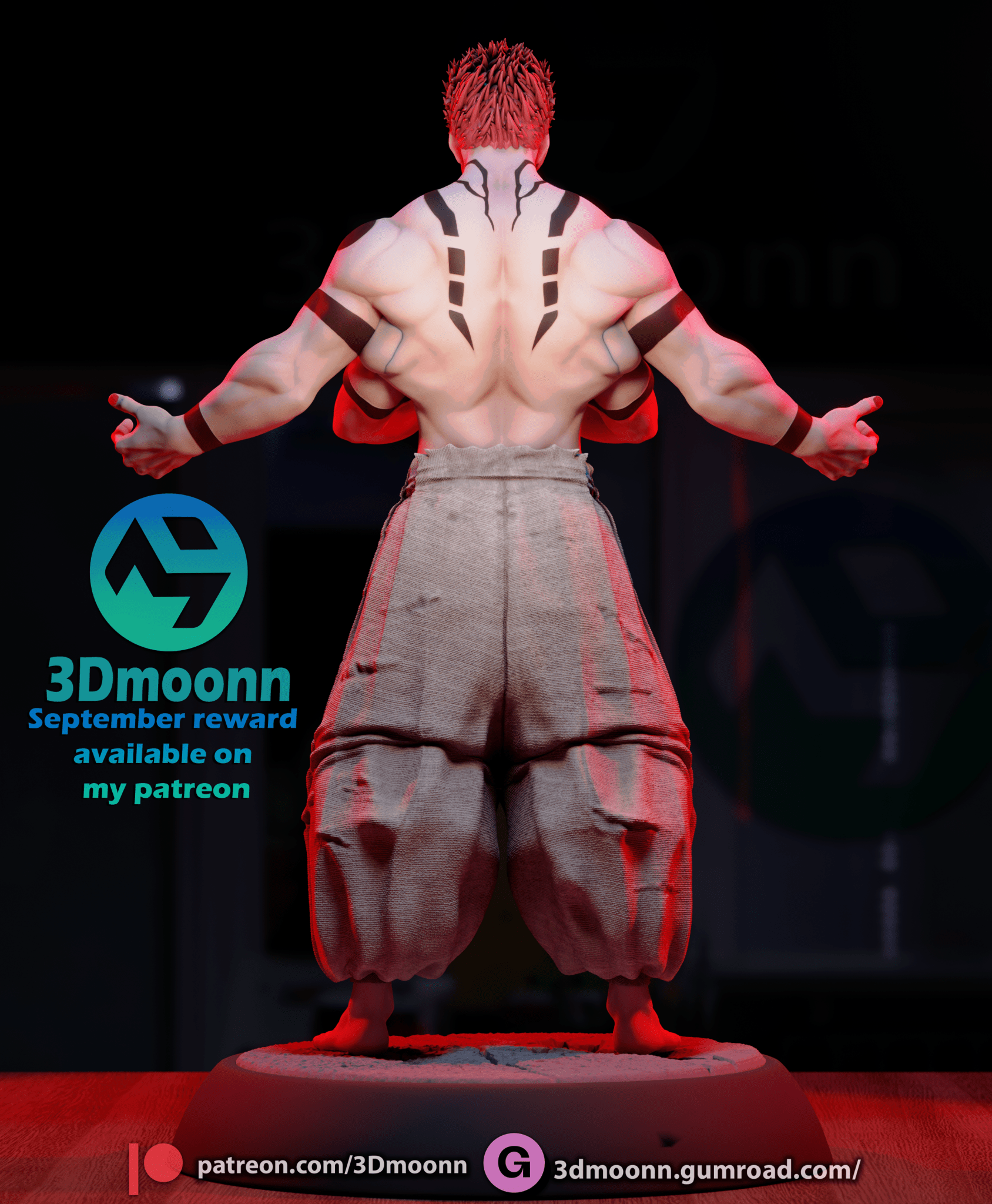 Sukuna - 3DMoonn - Dark Forge Arts