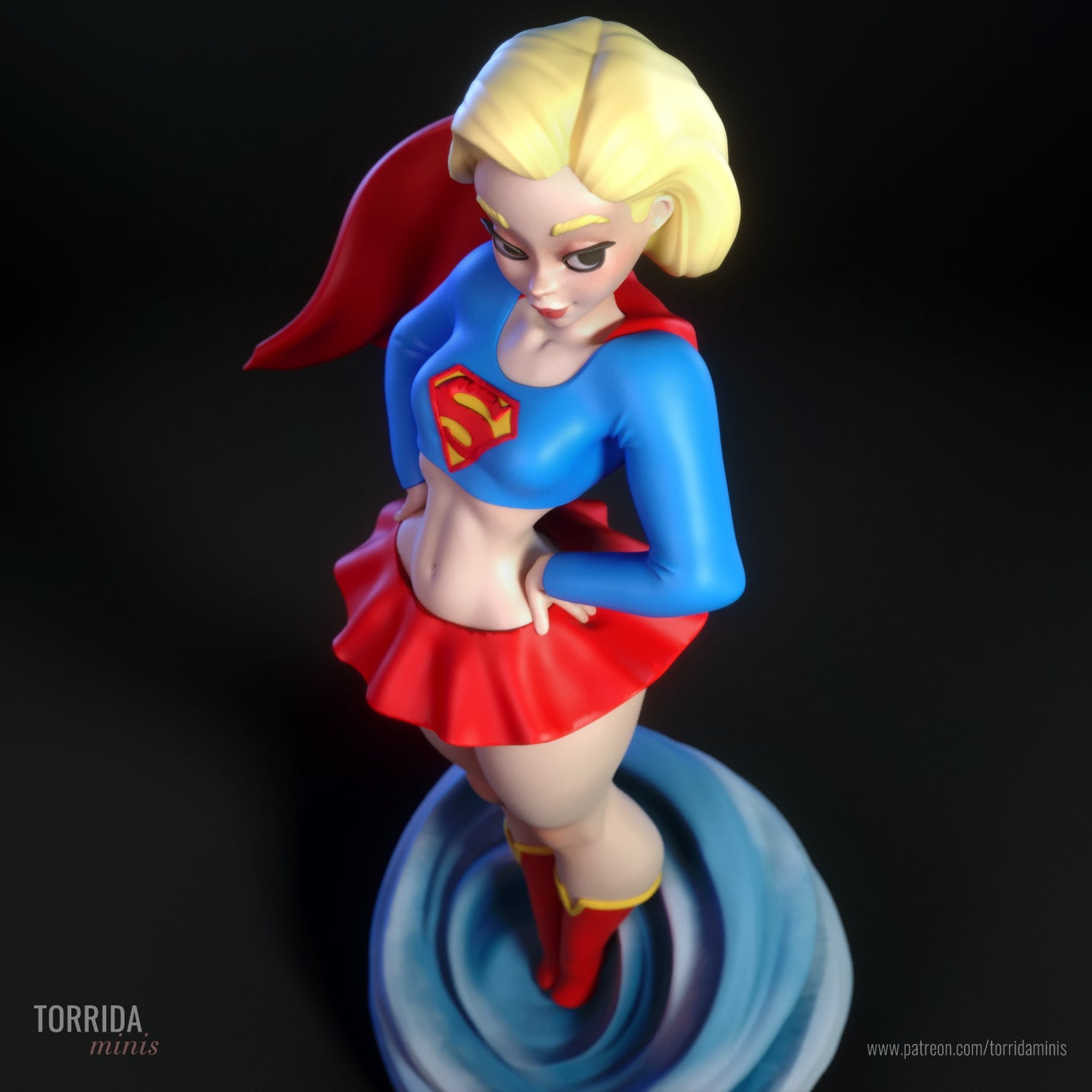 SuperGirl - Torrida Minis - Dark Forge Arts