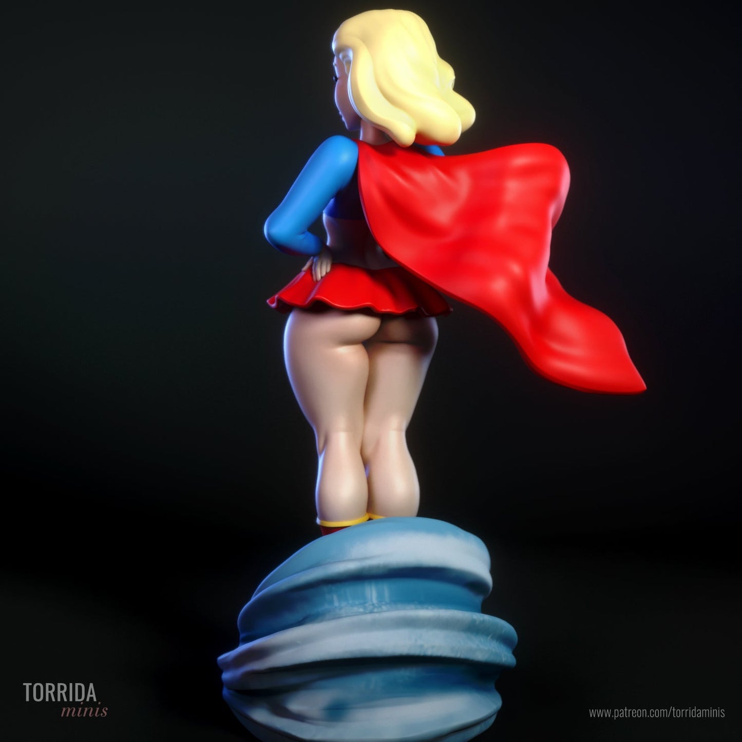 SuperGirl - Torrida Minis - Dark Forge Arts
