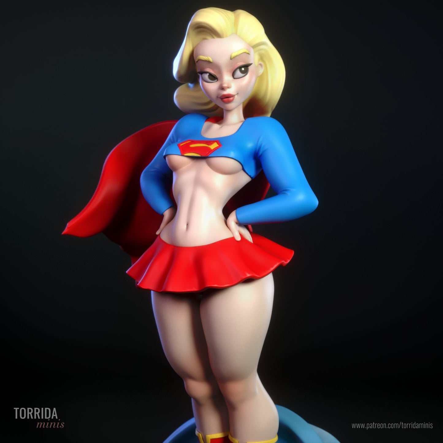 SuperGirl - Torrida Minis - Dark Forge Arts
