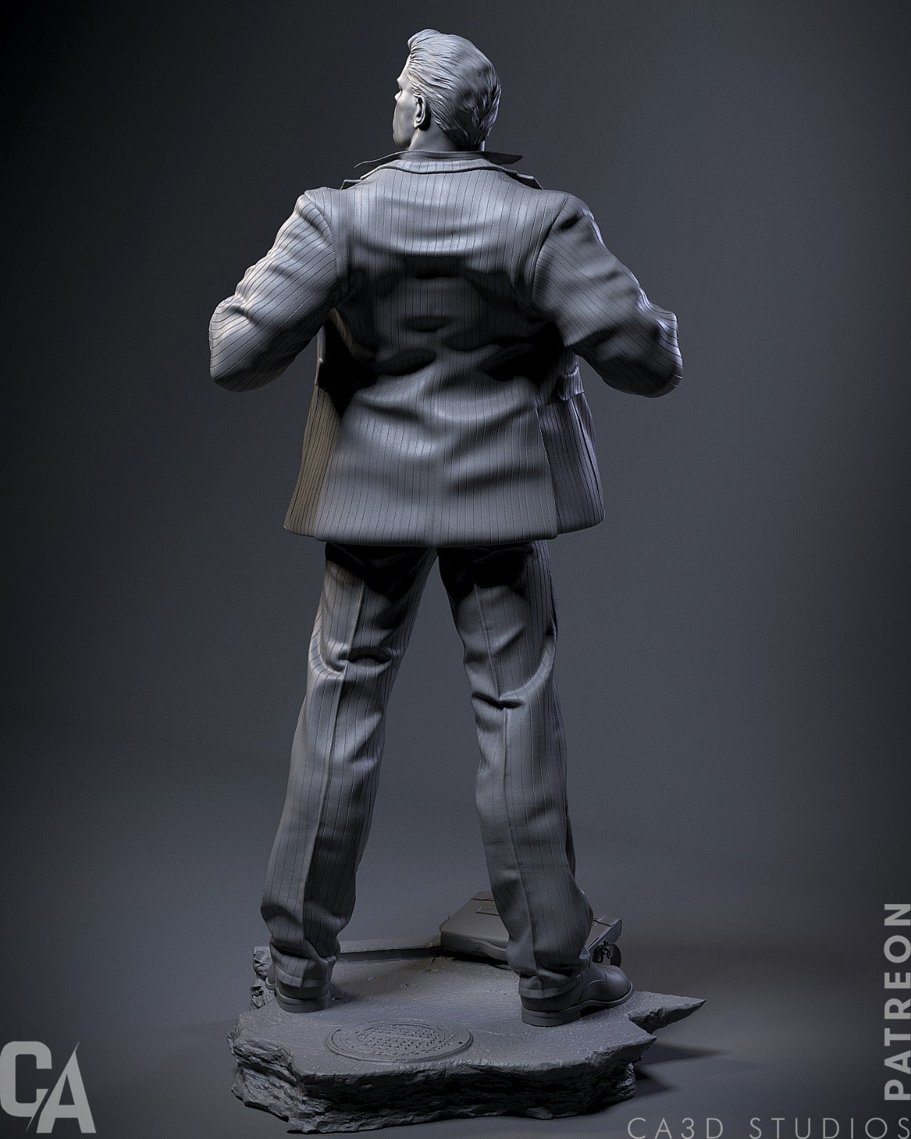 Superman - CA 3D Studios - Dark Forge Arts