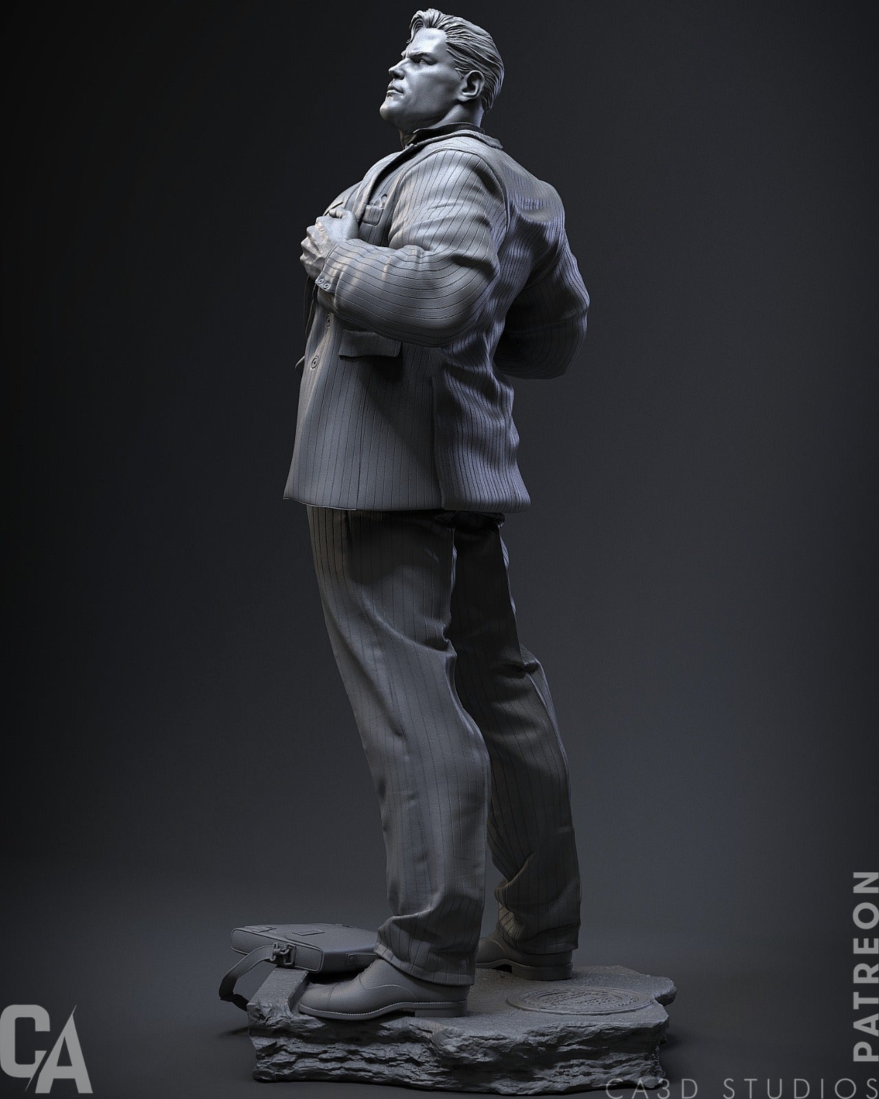 Superman - CA 3D Studios - Dark Forge Arts