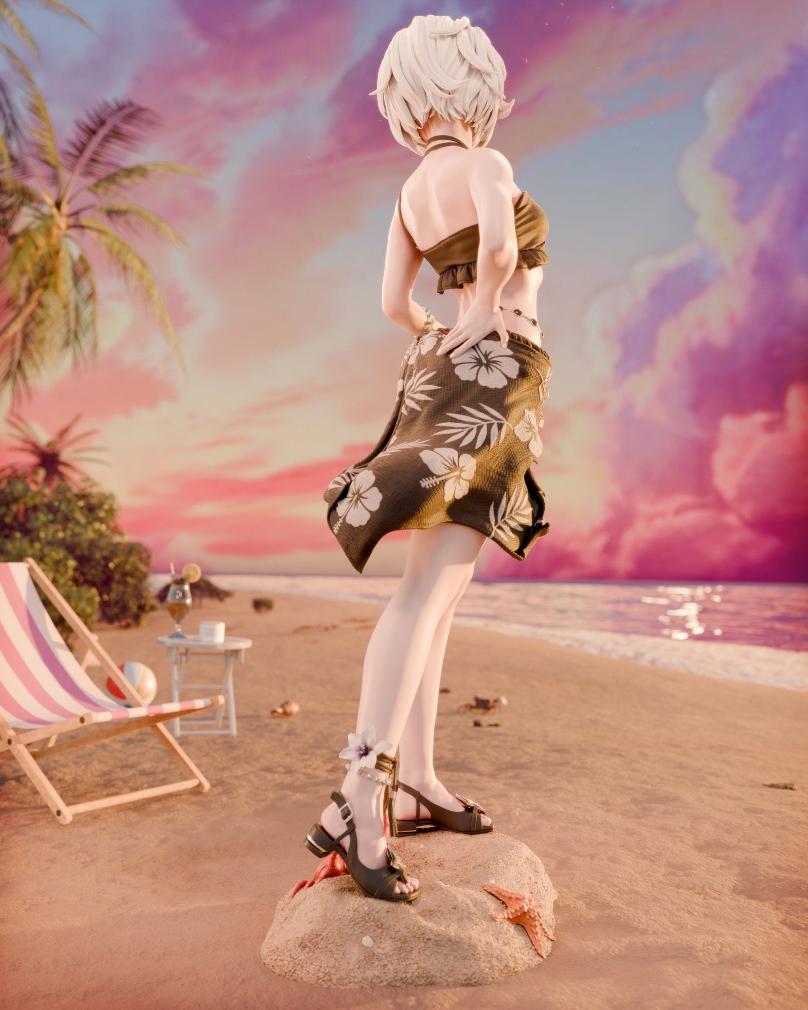 Swimsuit 2B - CA 3D Studios - Dark Forge Arts
