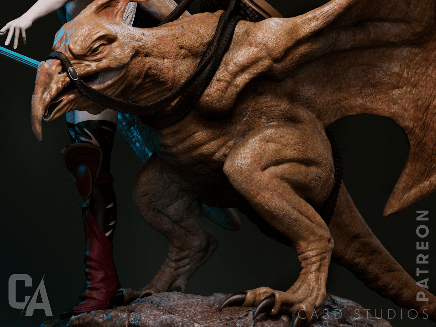 Taarna - CA 3D Studios - Dark Forge Arts