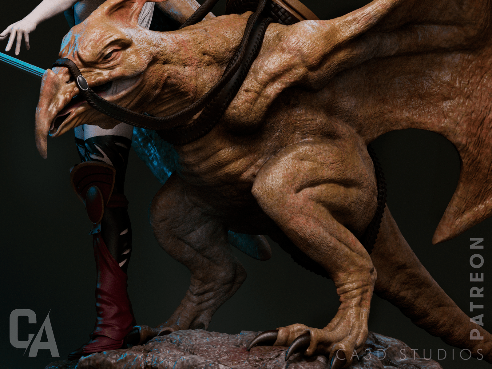 Taarna - CA 3D Studios - Dark Forge Arts