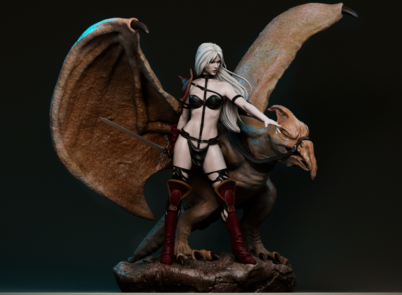 Taarna - CA 3D Studios - Dark Forge Arts