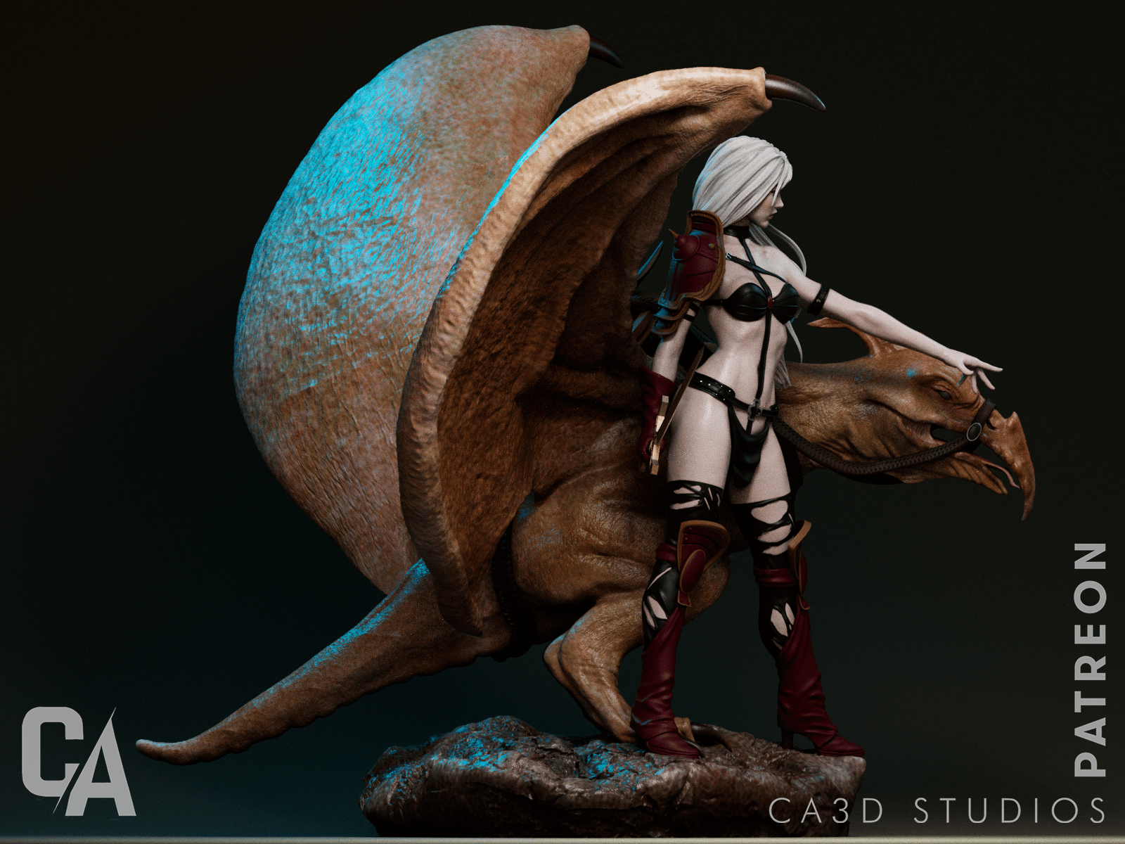Taarna - CA 3D Studios - Dark Forge Arts