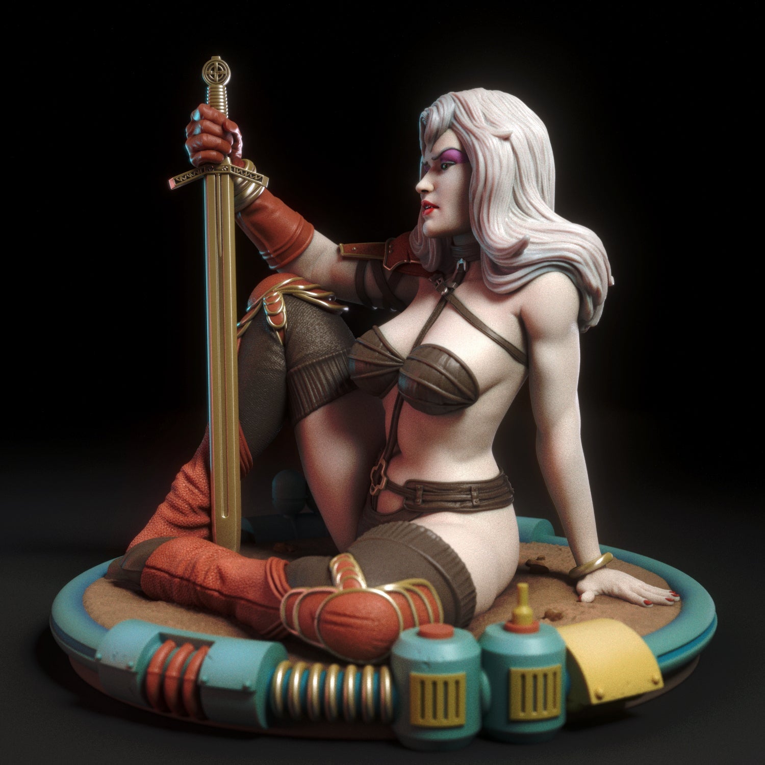 Taarna Heavy Metal - Torrida Minis - Dark Forge Arts