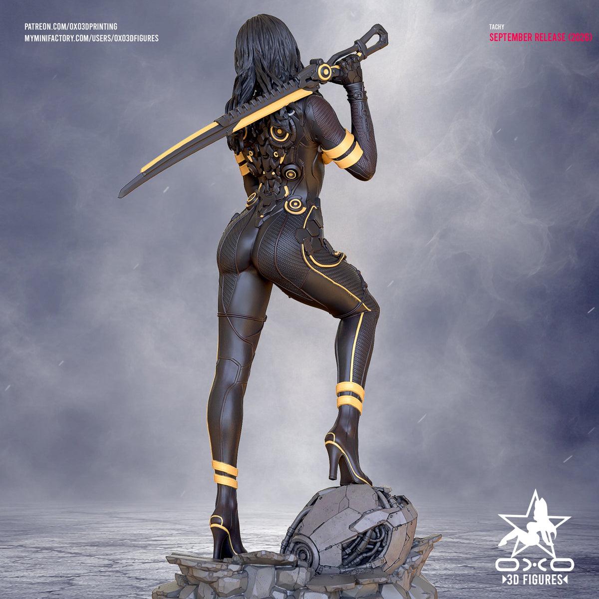 Tachy - OXO3D - Dark Forge Arts