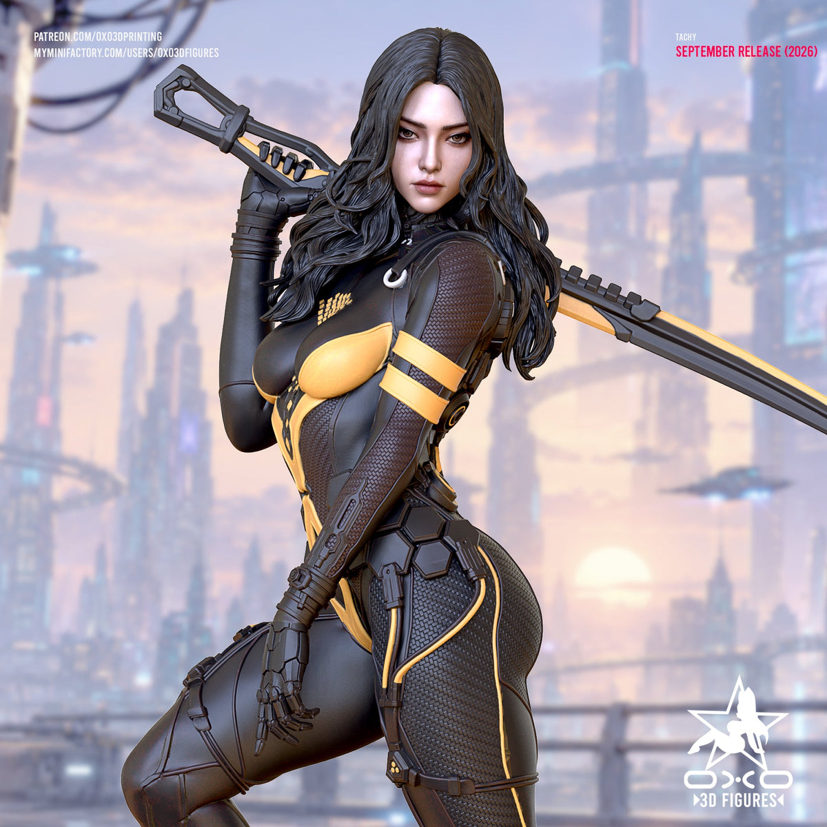 Tachy - OXO3D - Dark Forge Arts