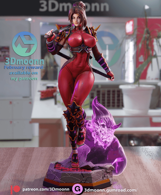 Taki - 3DMoonn - Dark Forge Arts