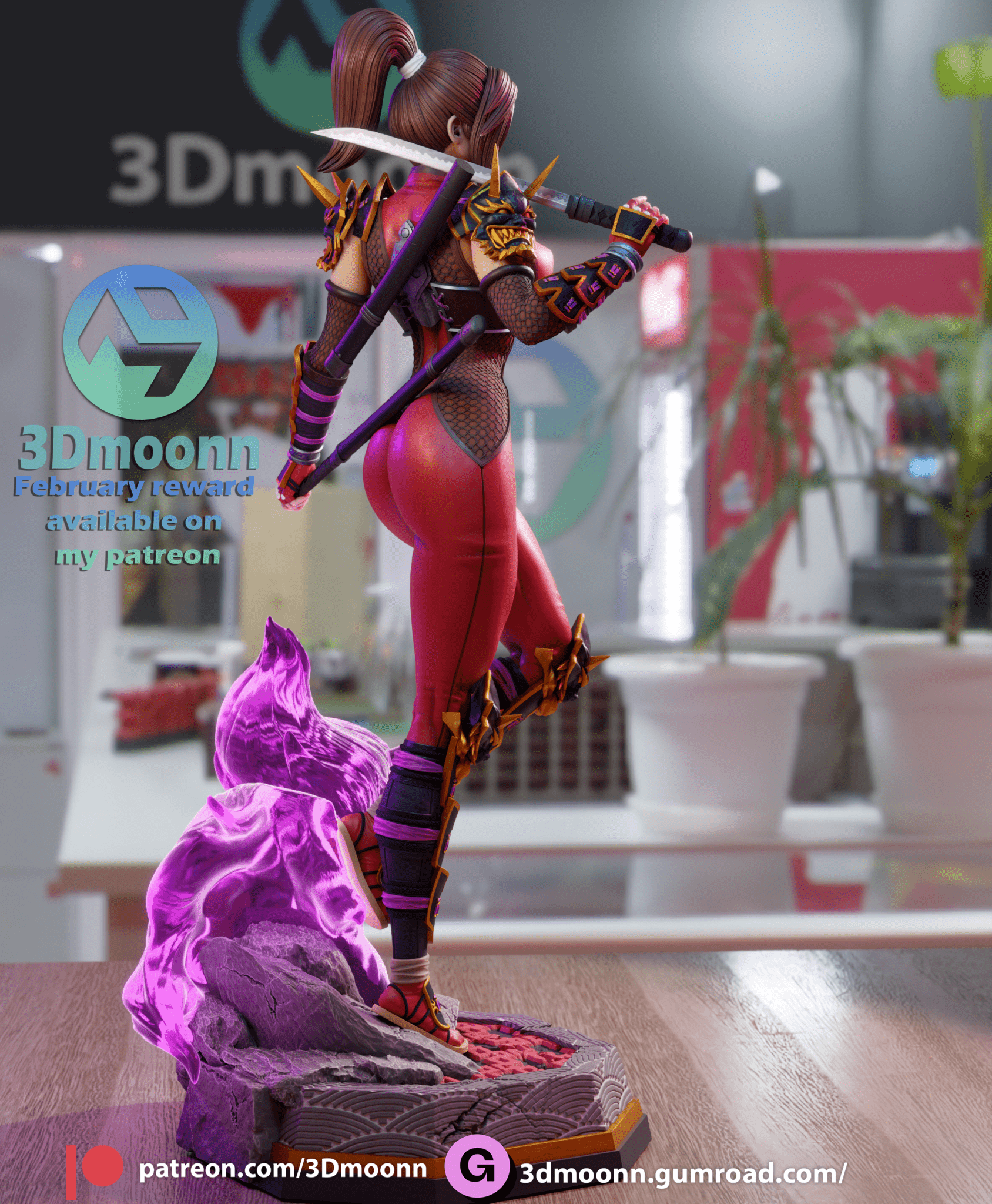 Taki - 3DMoonn - Dark Forge Arts
