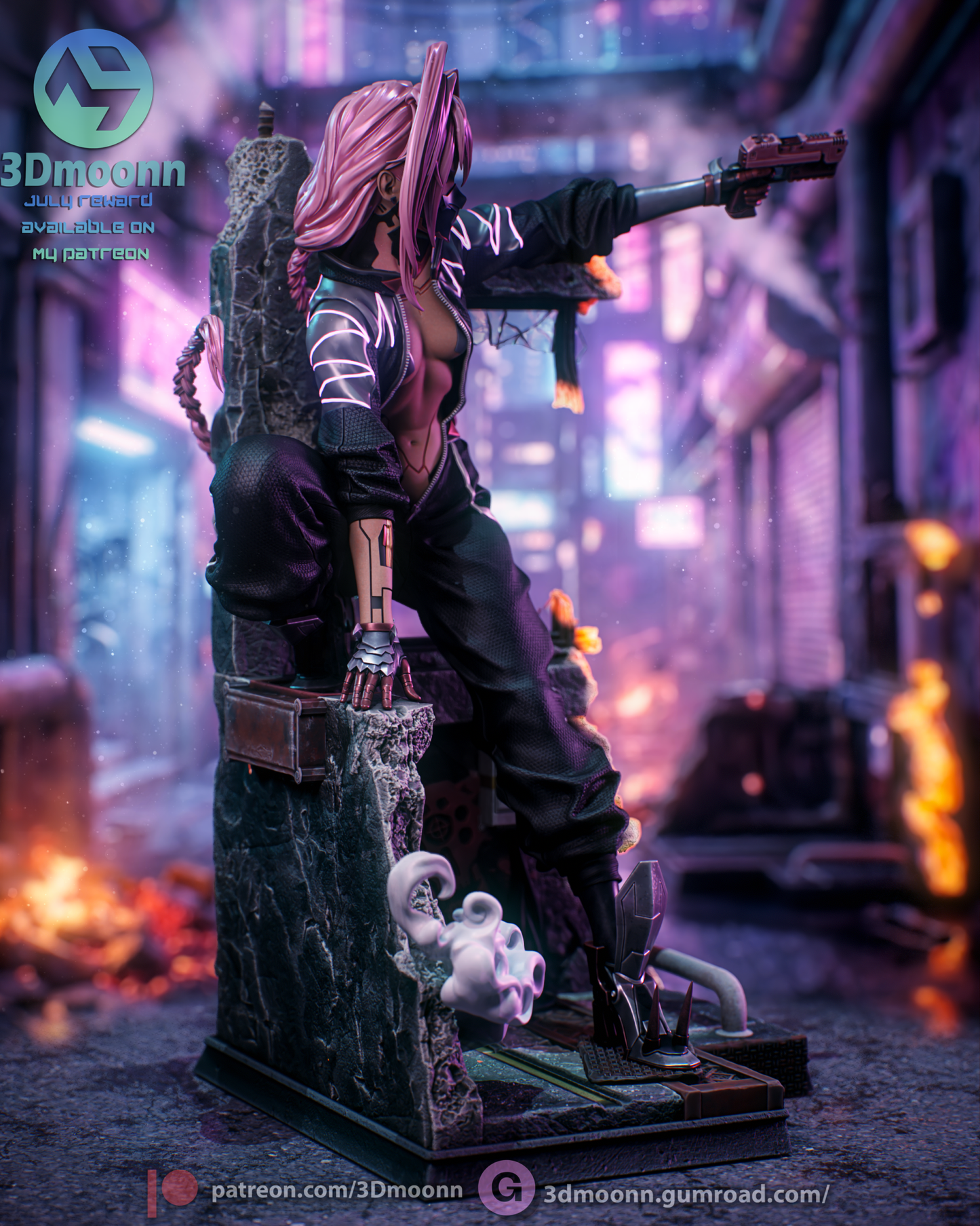 Talia Yang - 3DMoonn - Dark Forge Arts