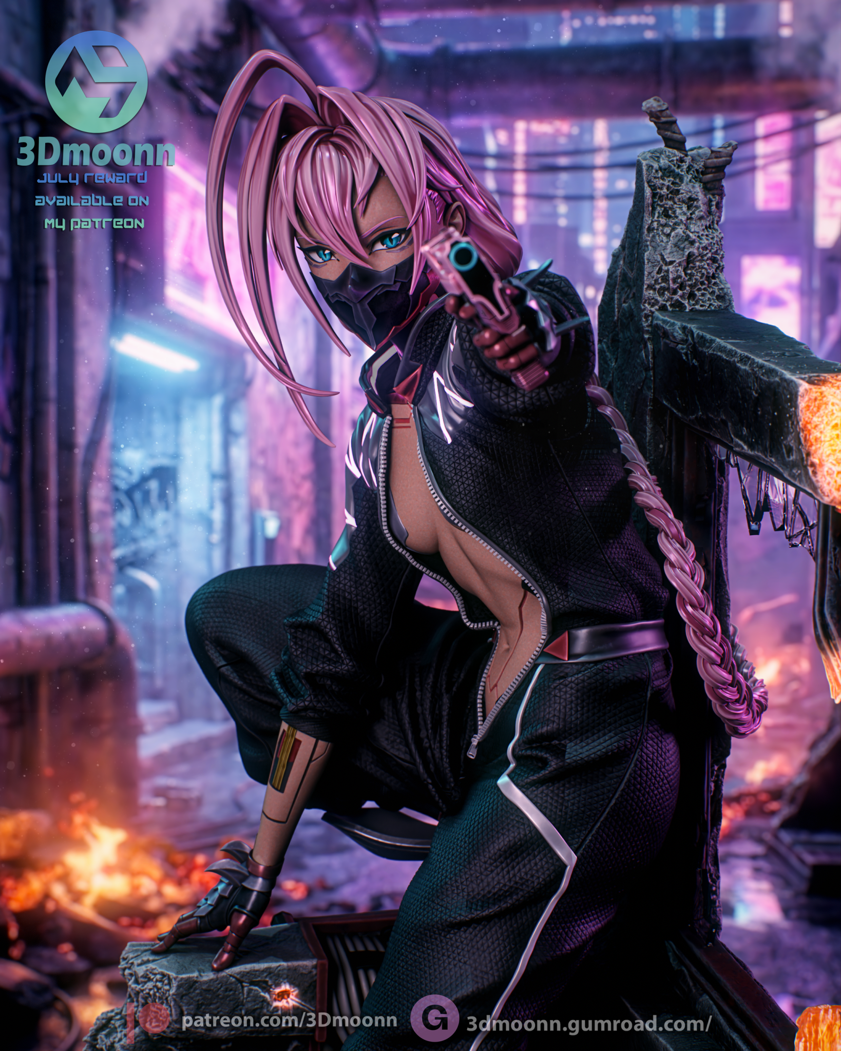 Talia Yang - 3DMoonn - Dark Forge Arts
