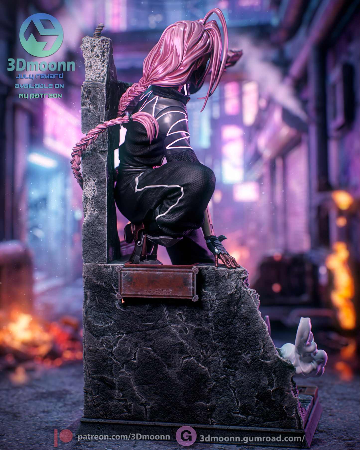 Talia Yang - 3DMoonn - Dark Forge Arts