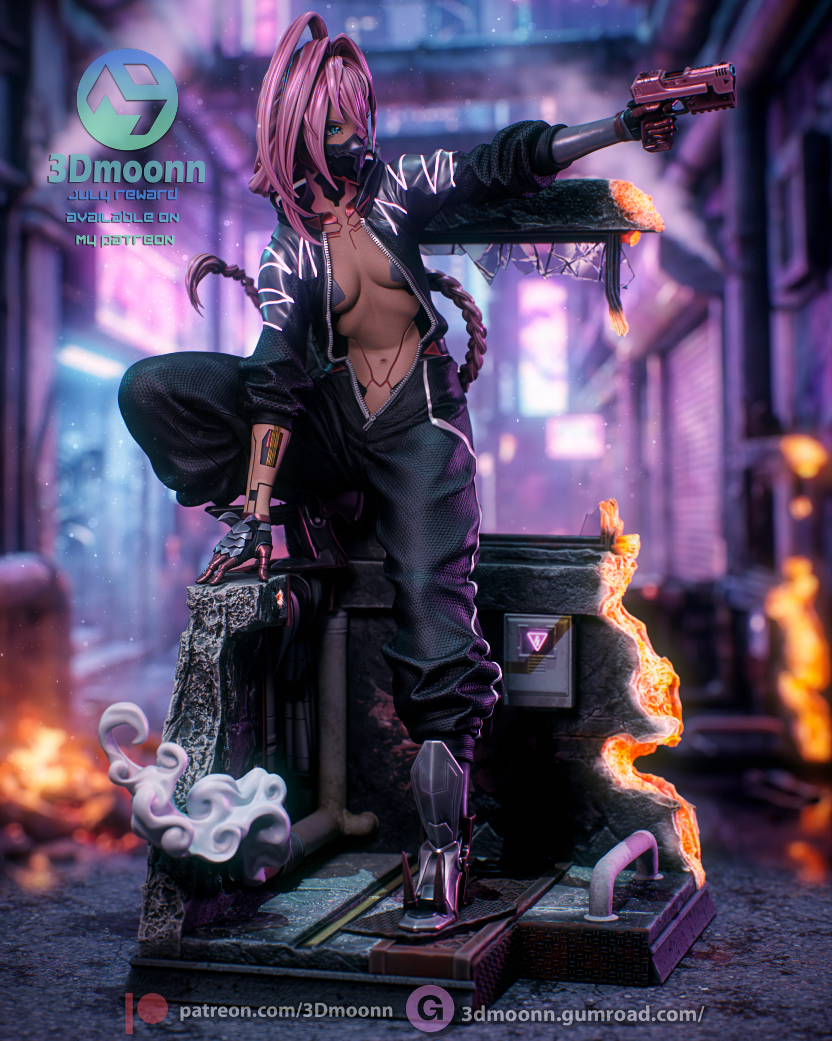 Talia Yang - 3DMoonn - Dark Forge Arts