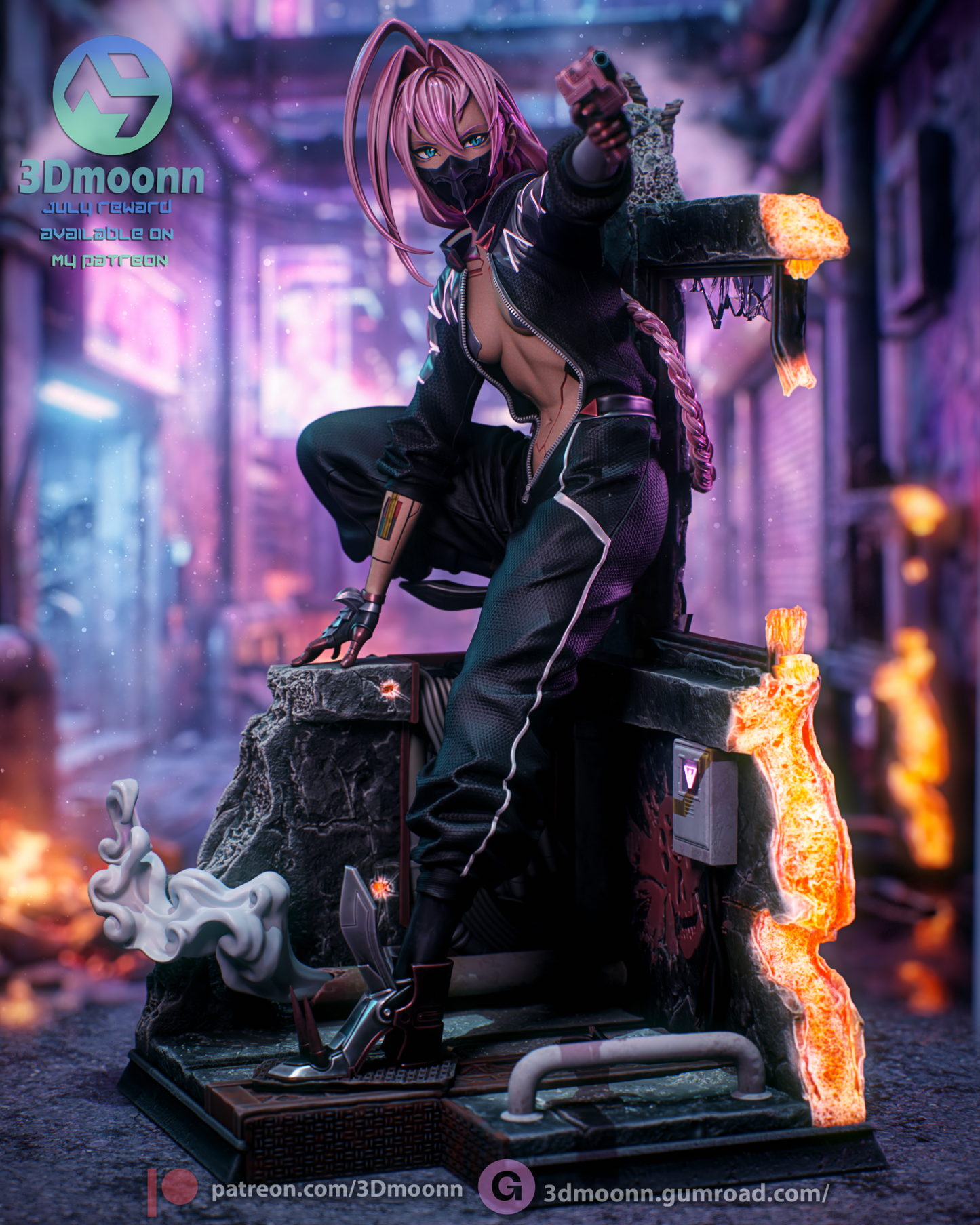 Talia Yang - 3DMoonn - Dark Forge Arts