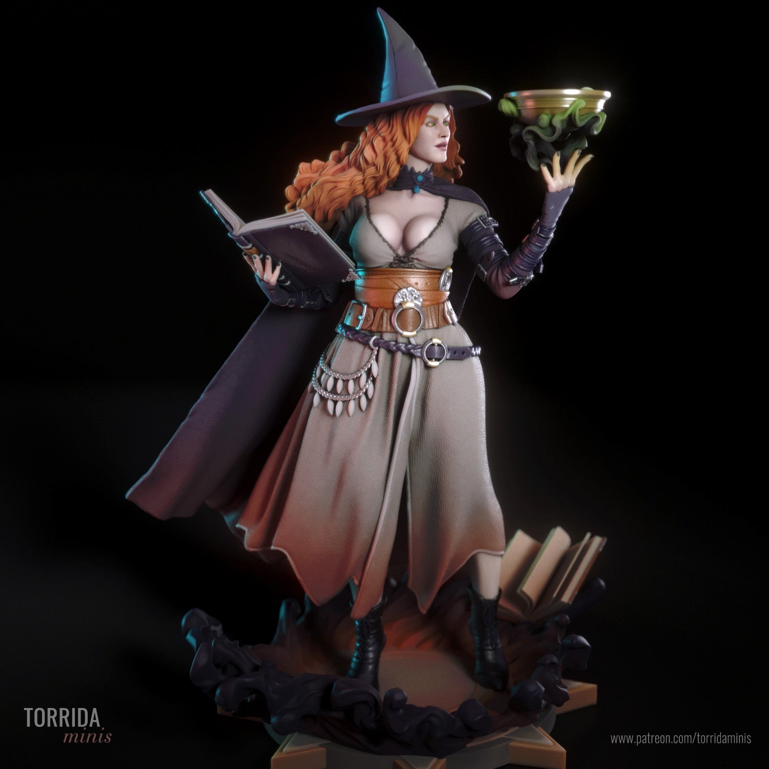 Tasha - Torrida Minis - Dark Forge Arts