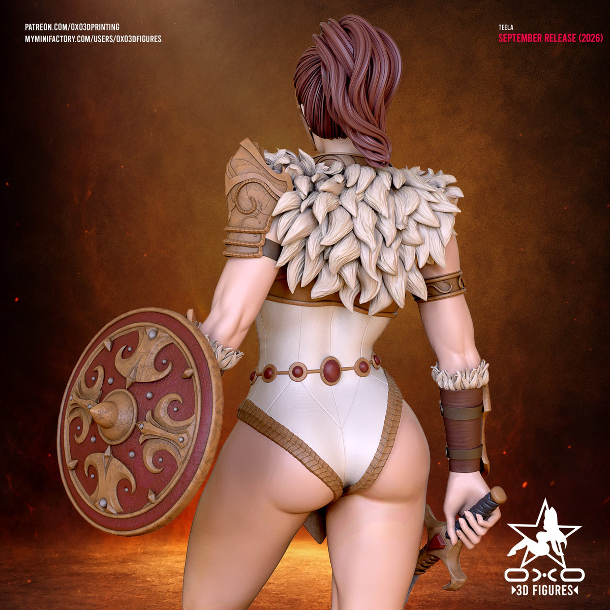 Teela - OXO3D - Dark Forge Arts