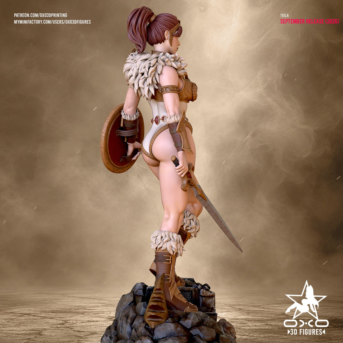 Teela - OXO3D - Dark Forge Arts