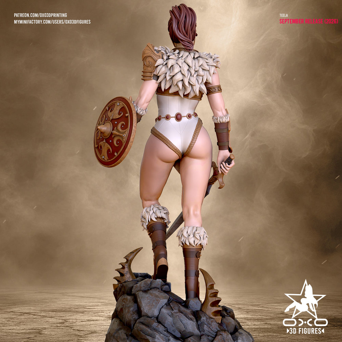Teela - OXO3D - Dark Forge Arts