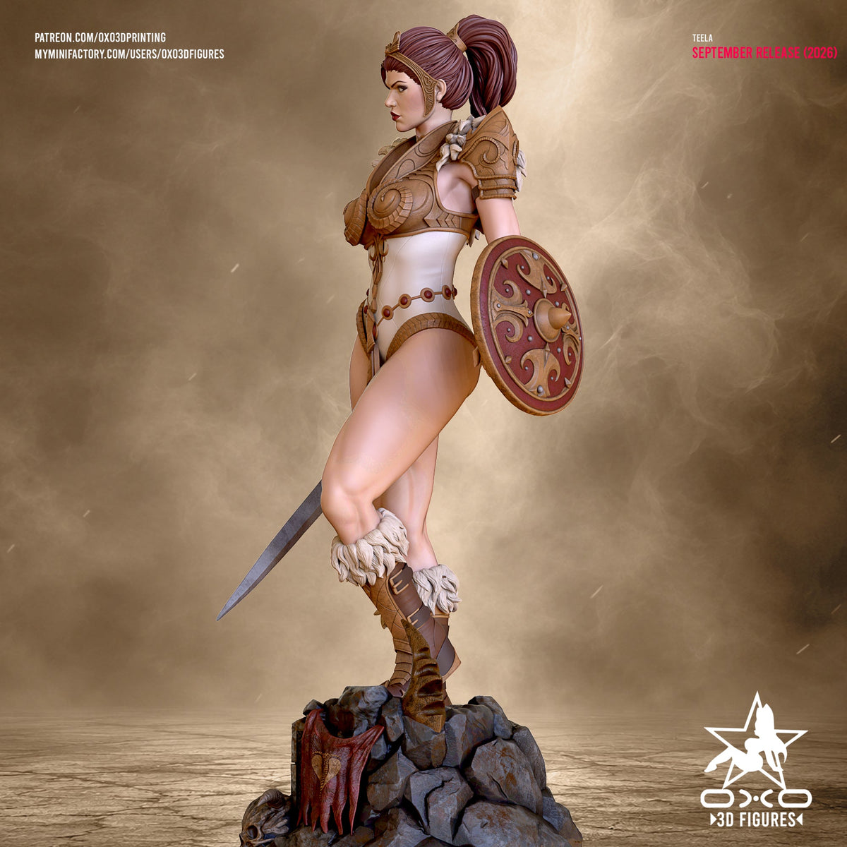 Teela - OXO3D - Dark Forge Arts