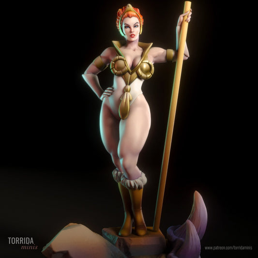 Teela - Torrida Minis - Dark Forge Arts