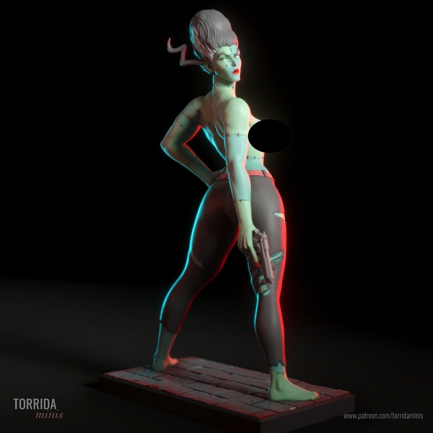 The Bride - Torrida Minis - Dark Forge Arts
