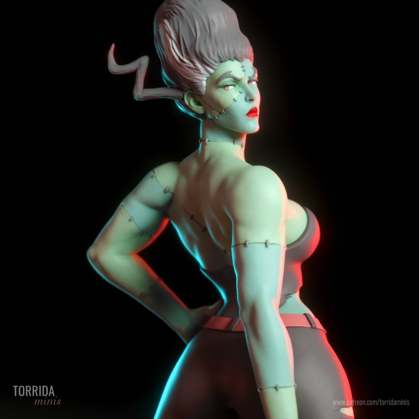 The Bride - Torrida Minis - Dark Forge Arts