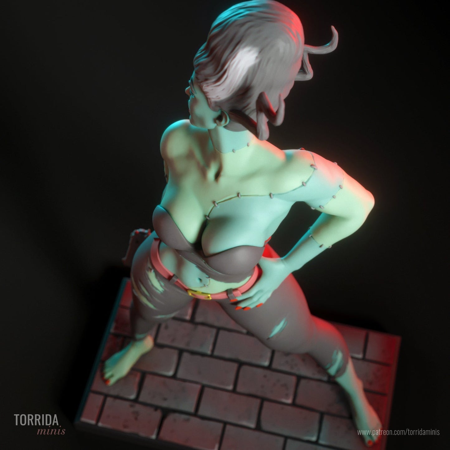 The Bride - Torrida Minis - Dark Forge Arts