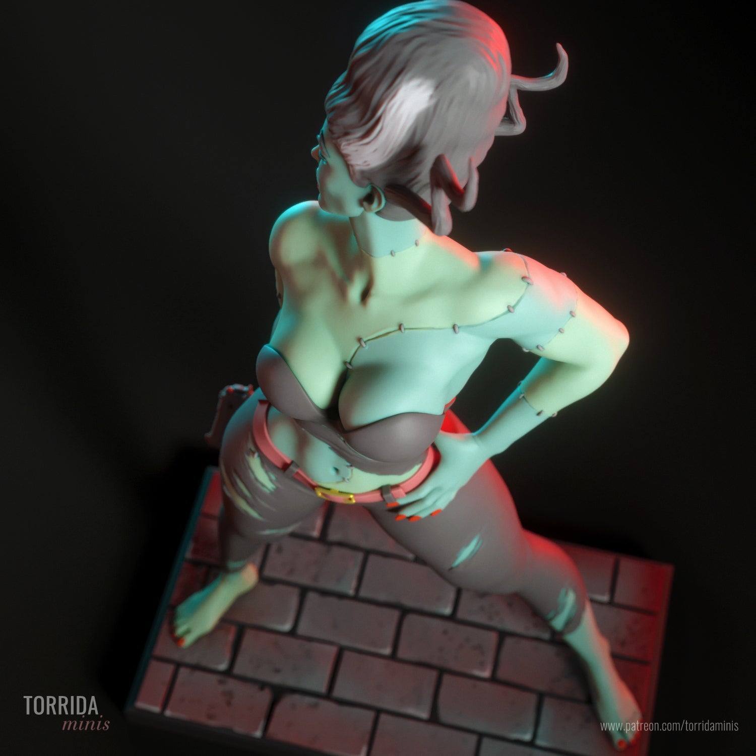 The Bride - Torrida Minis - Dark Forge Arts