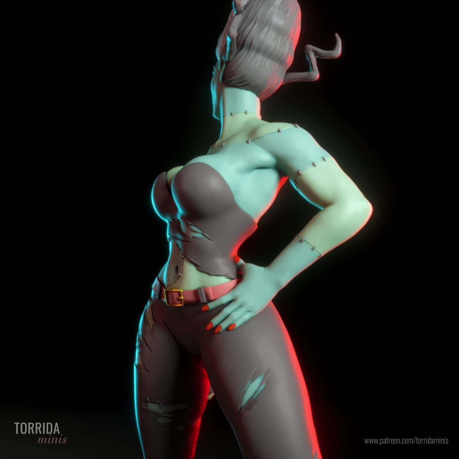 The Bride - Torrida Minis - Dark Forge Arts