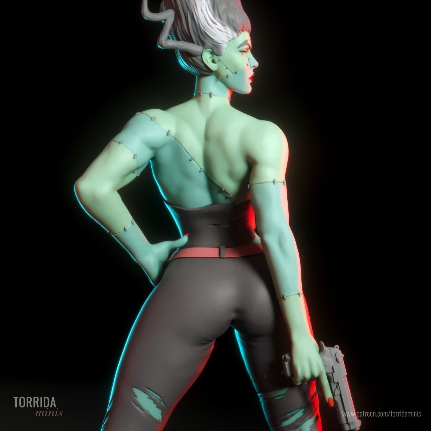 The Bride - Torrida Minis - Dark Forge Arts