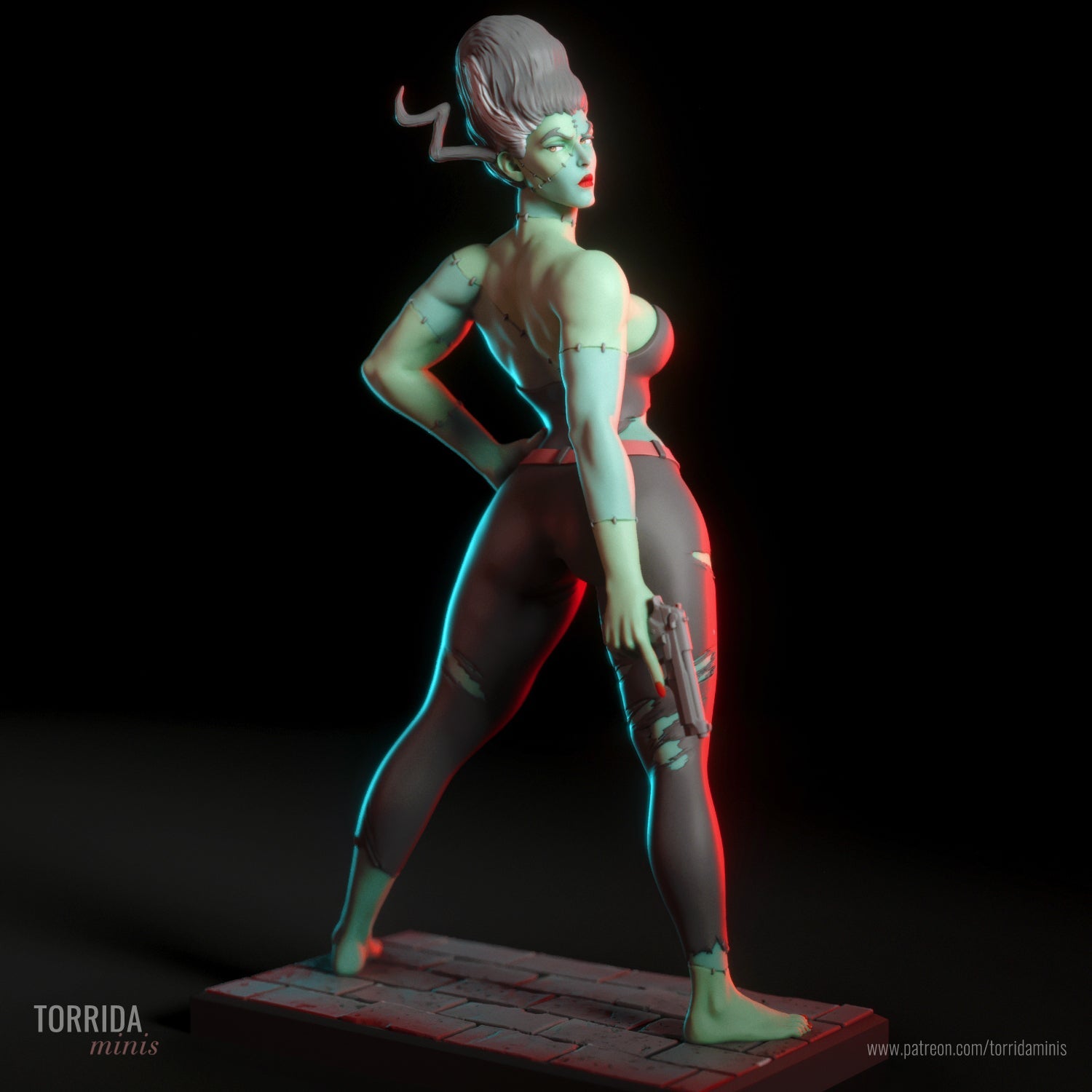 The Bride - Torrida Minis - Dark Forge Arts